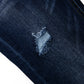 Boy Jeans Little Kid Elastic Band Inside Ripped Slim Fit Denim Pants