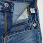 Boy Jeans Little Kid Elastic Band Inside Ripped Slim Fit Denim Pants