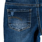 Boy Jeans Little Kid Elastic Band Inside Ripped Slim Fit Denim Pants