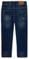 Boy Jeans Little Kid Elastic Band Inside Ripped Slim Fit Denim Pants