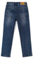 6-13T Girls Jeans, Kids Elastic Band Inside Ripped Denim Pants