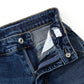 6-13T Girls Jeans, Kids Elastic Band Inside Ripped Denim Pants