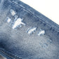 18M-6T Baby Little Boys Jeans, Elastic Band Inside Straight Fit Ripped Denim Pants