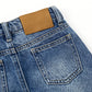 18M-6T Baby Little Boys Jeans, Elastic Band Inside Straight Fit Ripped Denim Pants