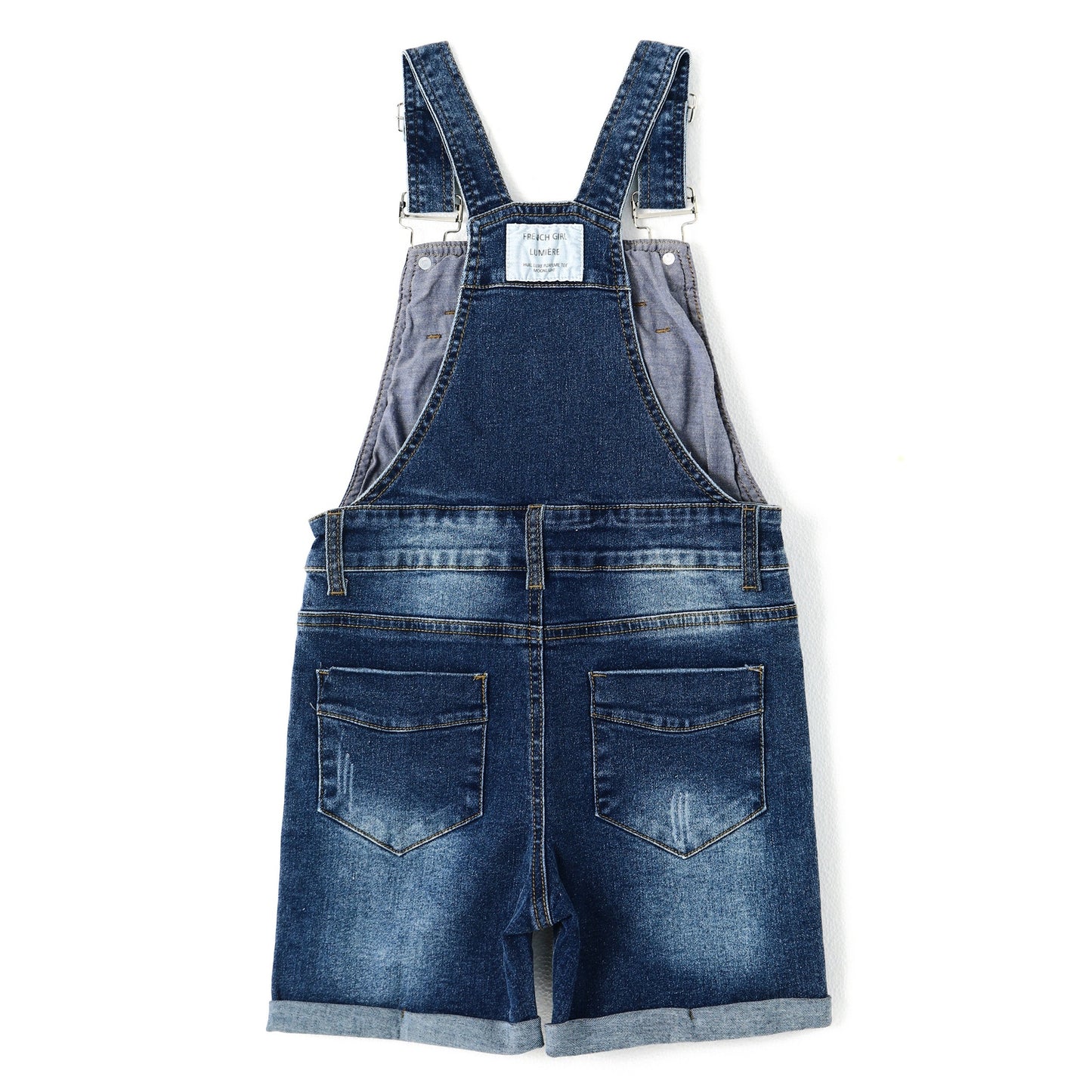 Girls Shorts Baby Little Girls Stretchy Denim Slim Summer Shortalls