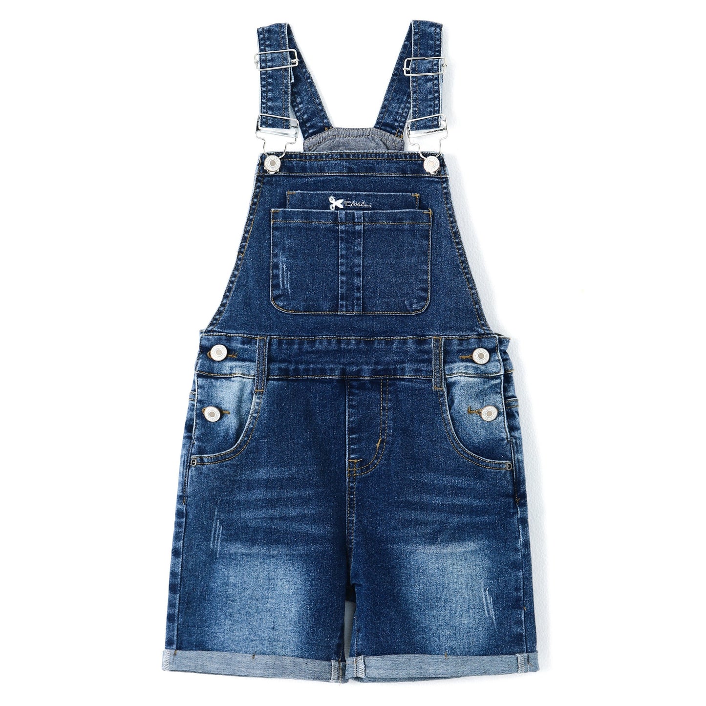 Girls Shorts Baby Little Girls Stretchy Denim Slim Summer Shortalls