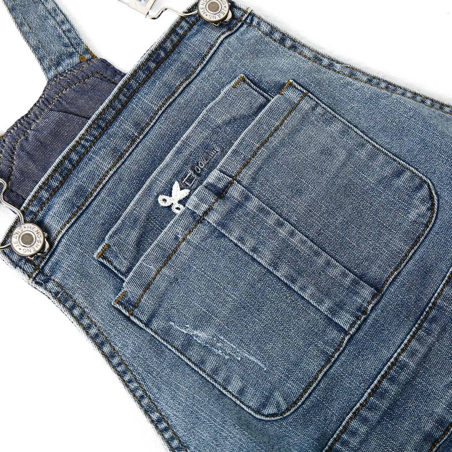 Girls Shorts Baby Little Girls Stretchy Denim Slim Summer Shortalls