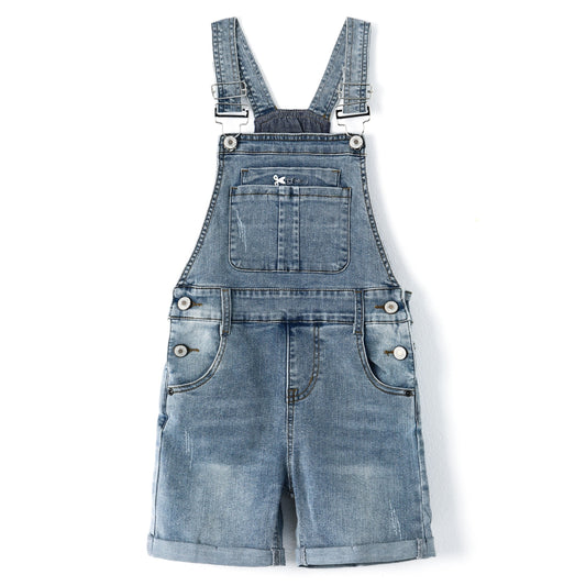 Girls Shorts Baby Little Girls Stretchy Denim Slim Summer Shortalls