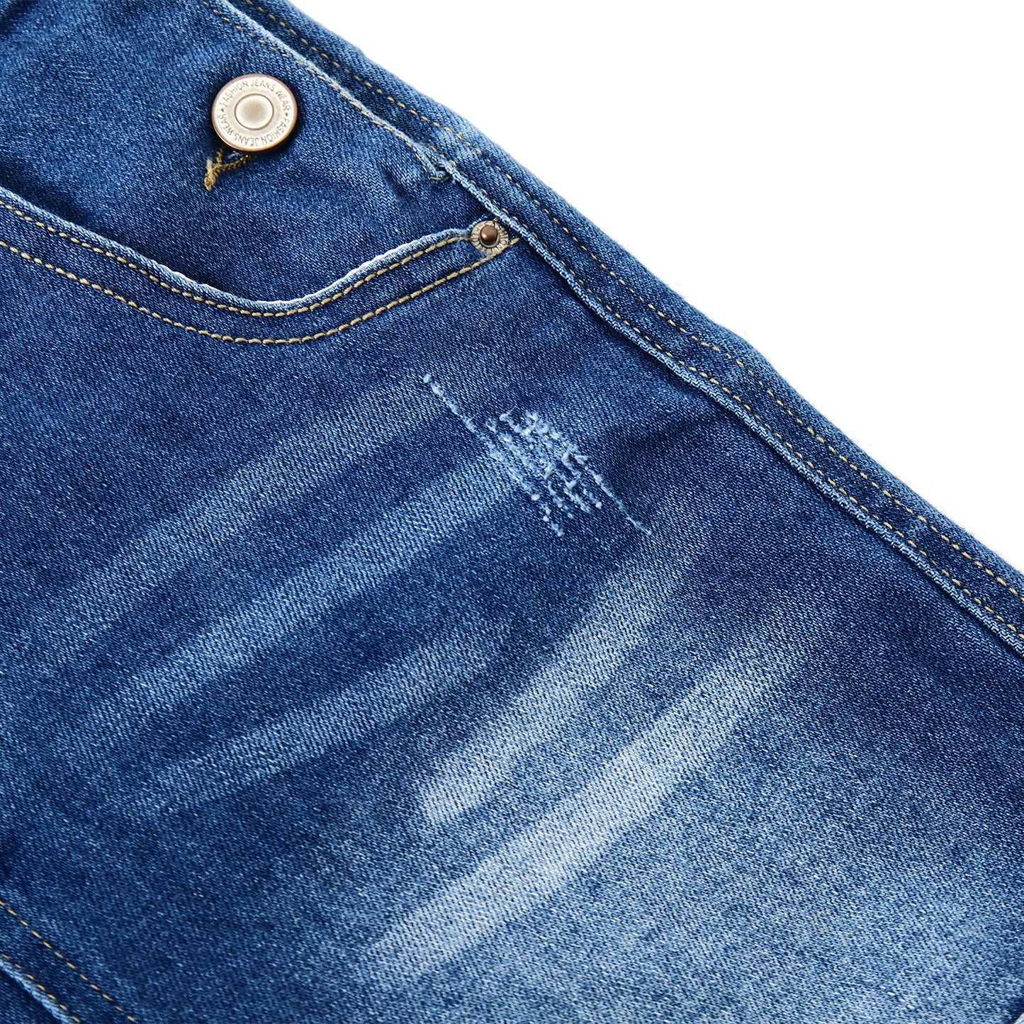 Big Boys Girls Washed Soft Summer Denim Shortalls