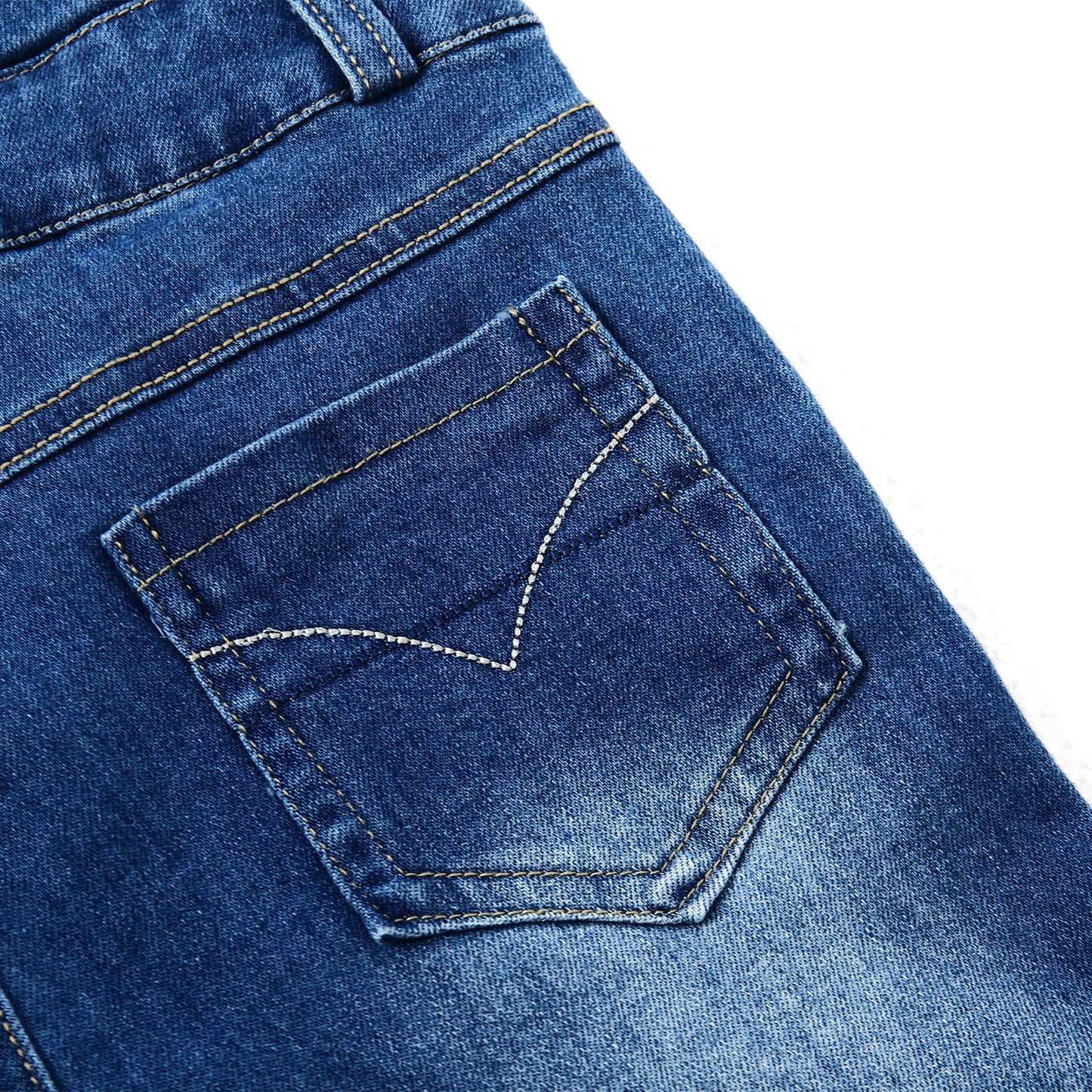 Big Boys Girls Washed Soft Summer Denim Shortalls