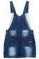 12M-6T Baby Little Girls Skirt,Ripped Soft Strechy Denim Girls Summer Overalls Dress