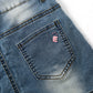 12M-6T Baby Little Girls Skirt,Ripped Soft Strechy Denim Girls Summer Overalls Dress