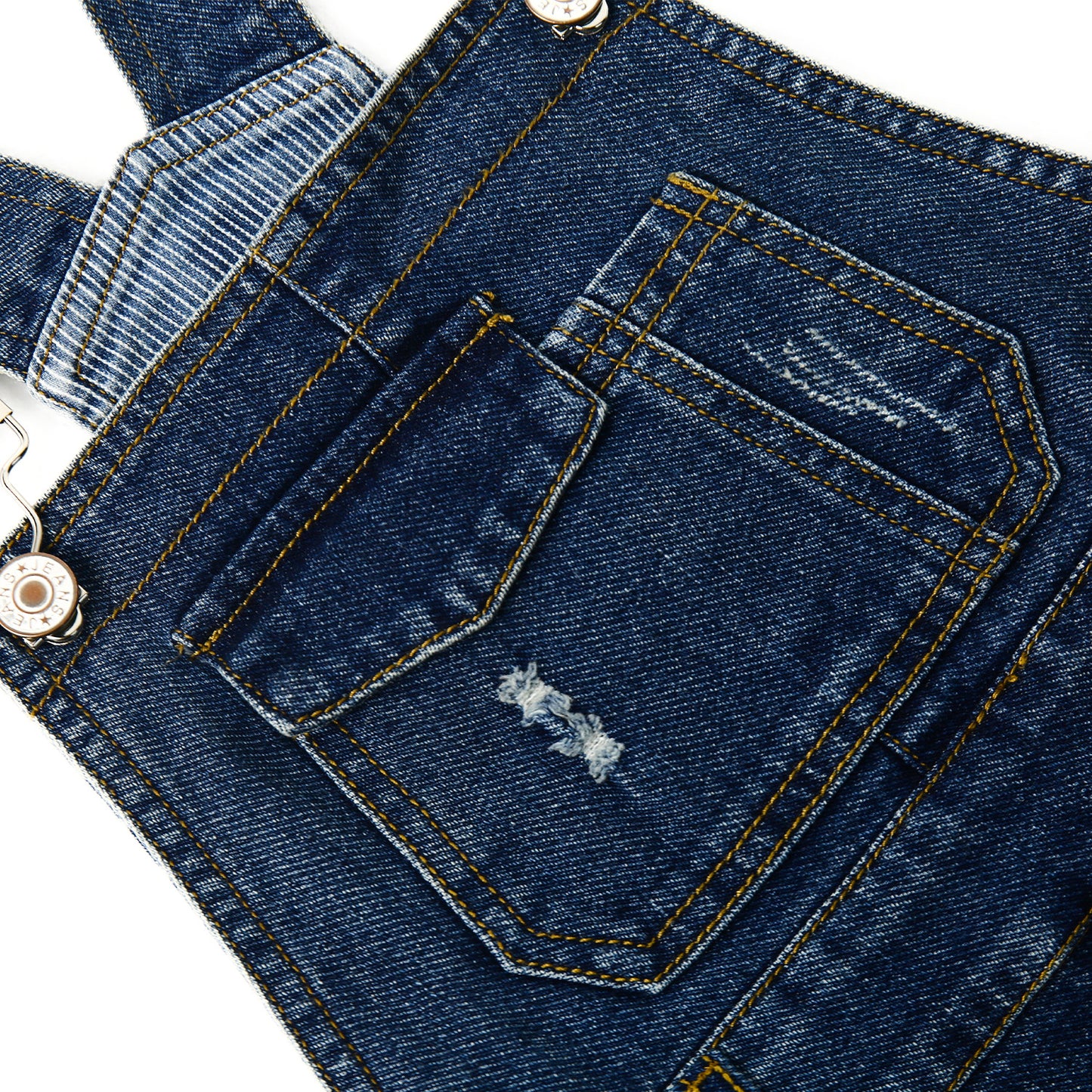Girls Denim Skirts,Baby Little Big Girls Ripped Soft Stretchy Jeans Overall Dress