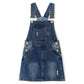 Girls Denim Skirts,Baby Little Big Girls Ripped Soft Stretchy Jeans Overall Dress