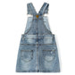Girls Denim Skirts,Baby Little Big Girls Ripped Soft Stretchy Jeans Overall Dress