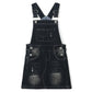 Baby Little Girls Skirt,Ripped Soft Strechy Denim Girls Summer Overalls Dress