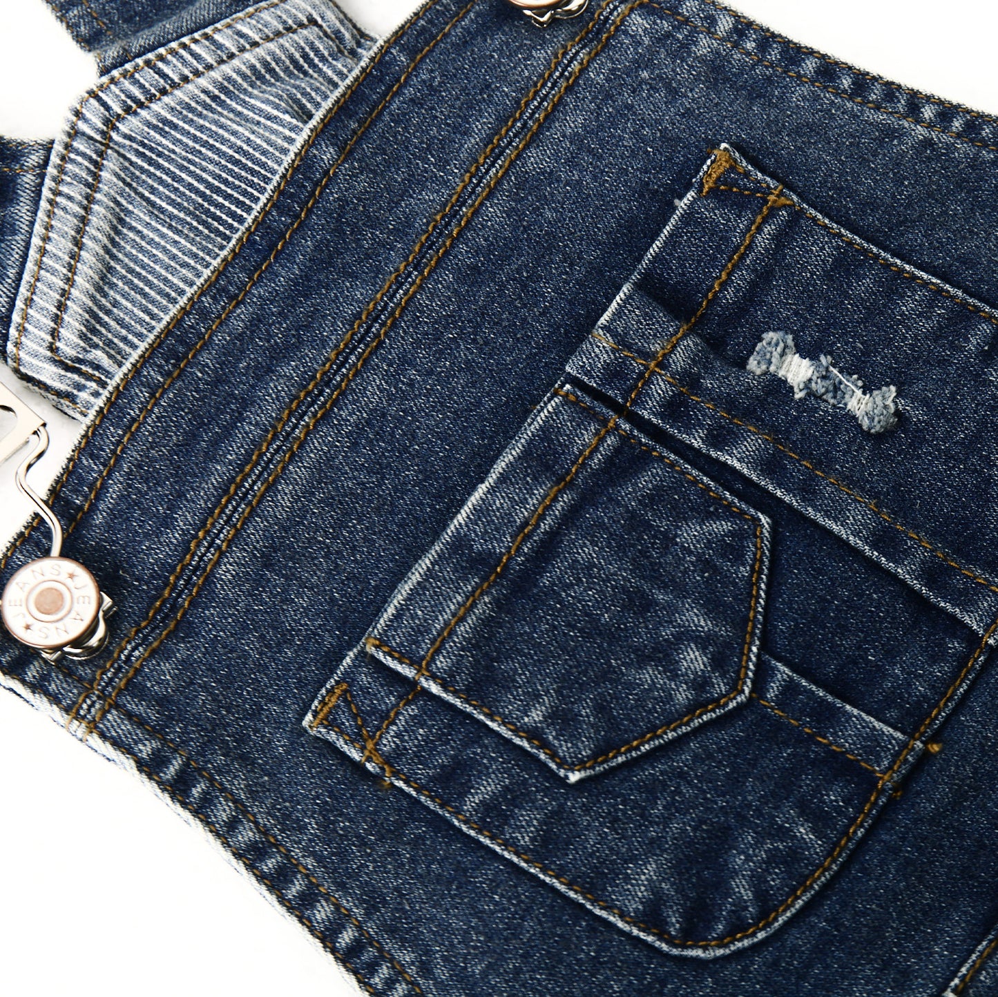 Baby Little Girls Skirt,Ripped Soft Strechy Denim Girls Summer Overalls Dress