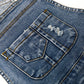 Baby Little Girls Skirt,Ripped Soft Strechy Denim Girls Summer Overalls Dress