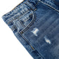 Flare Girl Ripped Wide Leg Summer Denim Pants Jeans