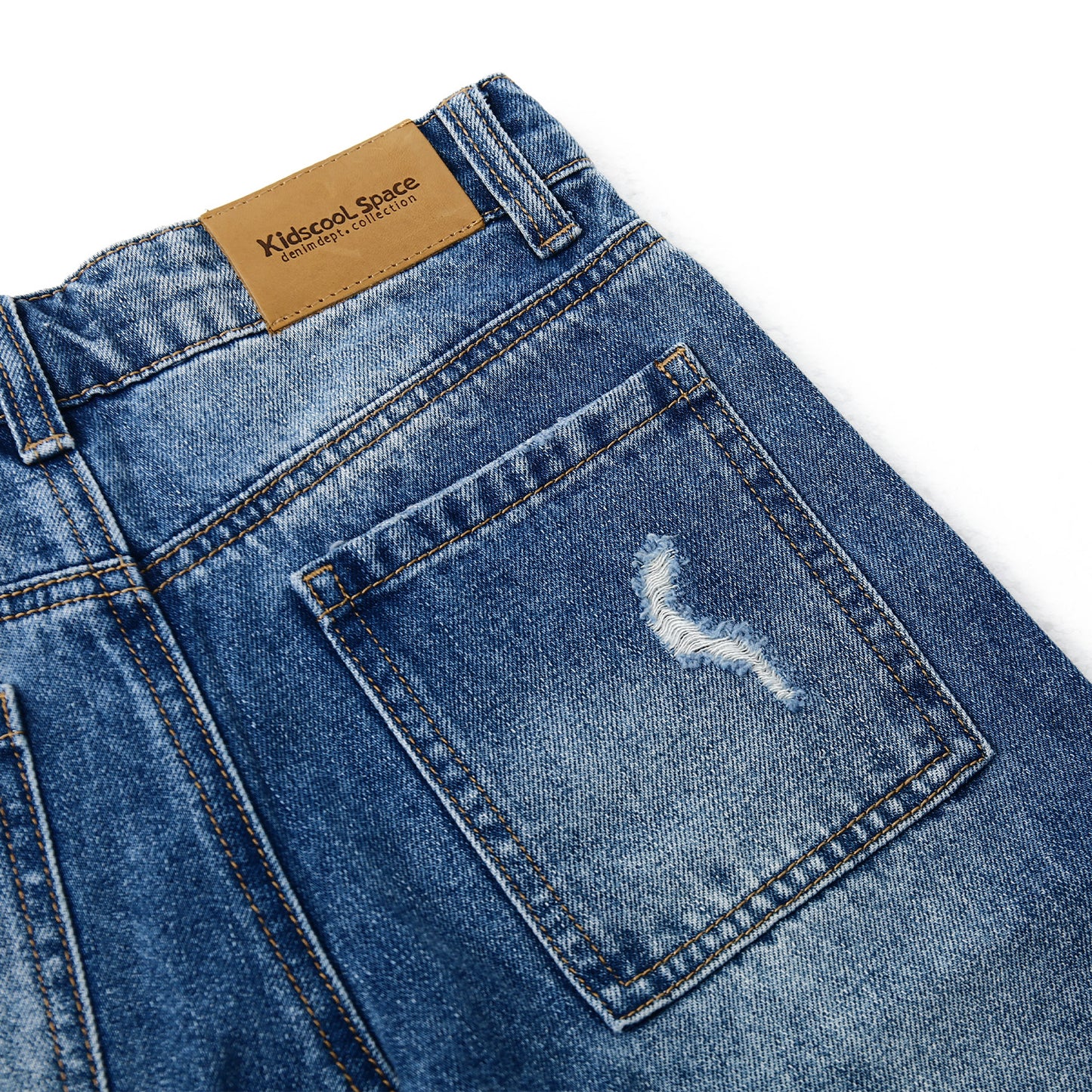 Flare Girl Ripped Wide Leg Summer Denim Pants Jeans