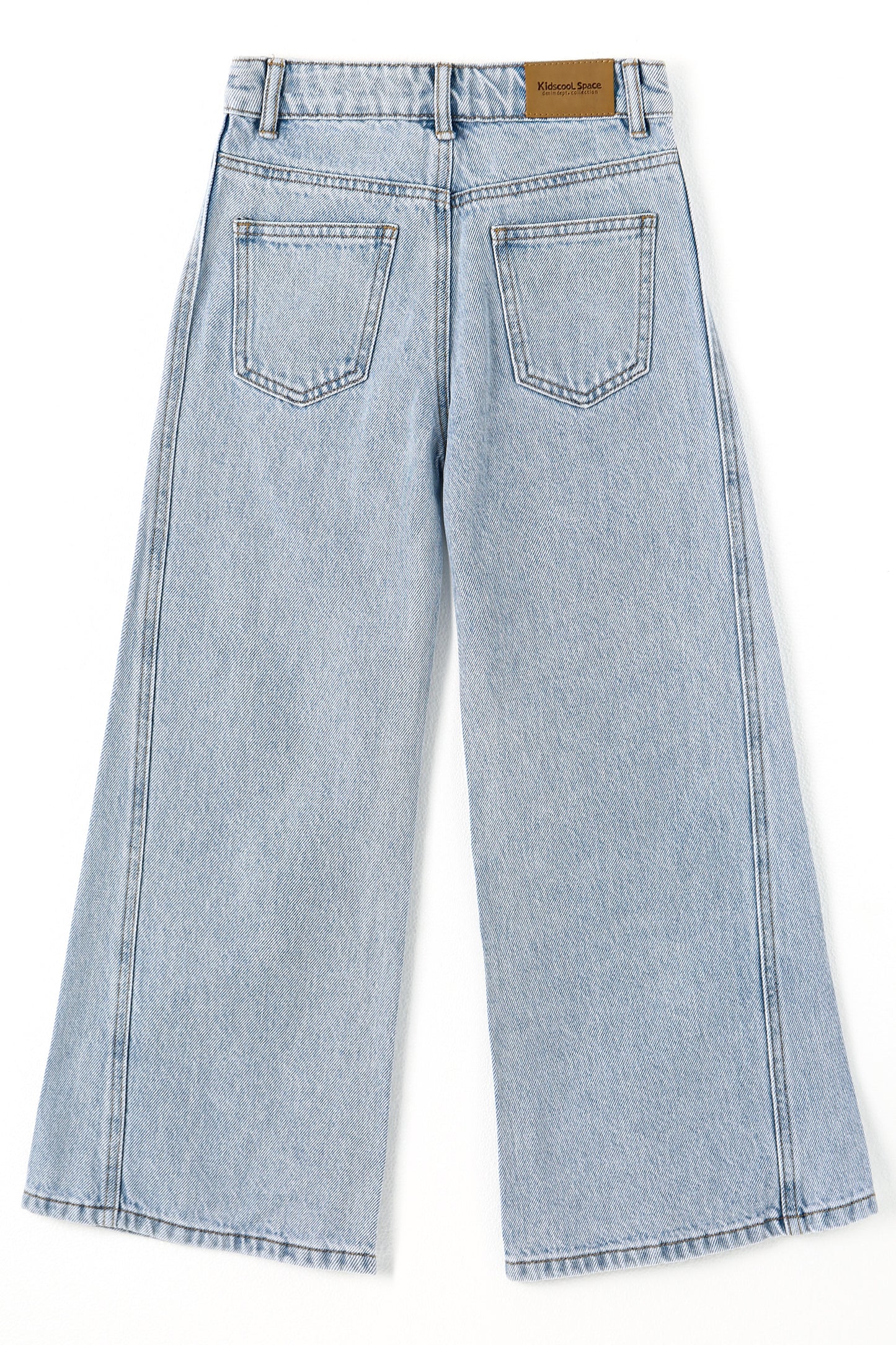 Flare Little Big Girl Bell Bottom Summer Denim Pants Jeans