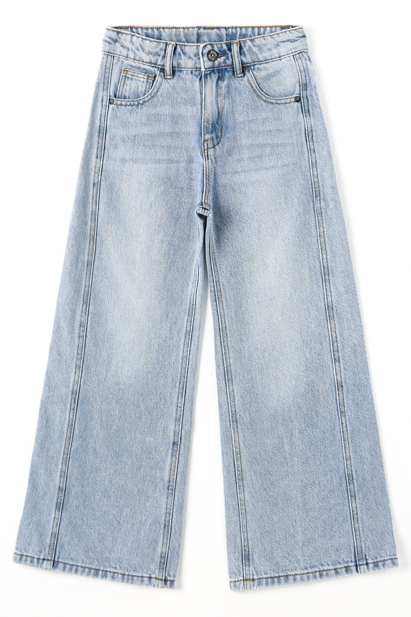 Flare Little Big Girl Bell Bottom Summer Denim Pants Jeans