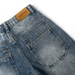 Girls Flare Little Big Distressed Holes Wide Leg Summer Jeans Pants