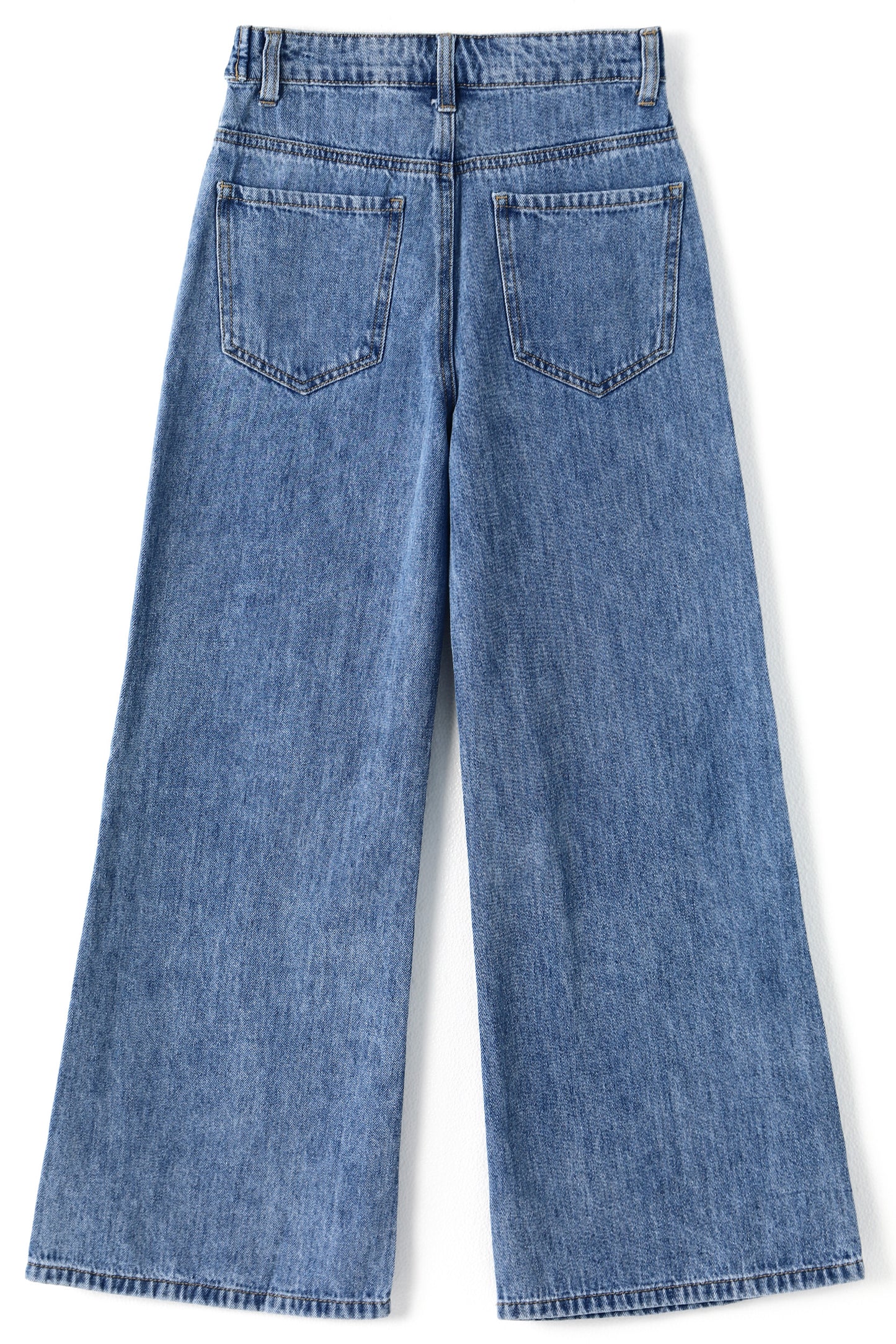 Girls Flare Little Girl Bell Bottom Summer Denim Jeans Pants