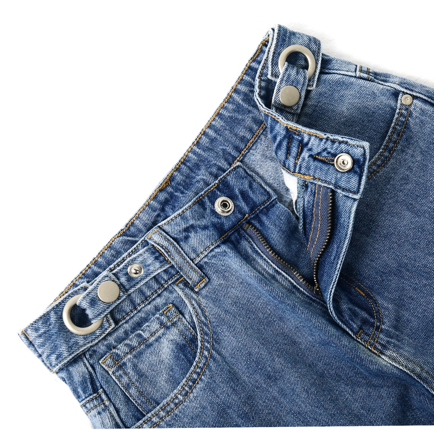 Girls Flare Little Girl Bell Bottom Summer Denim Jeans Pants
