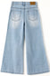 Flare Little Girl Bell Bottom Summer Denim Jeans Pants