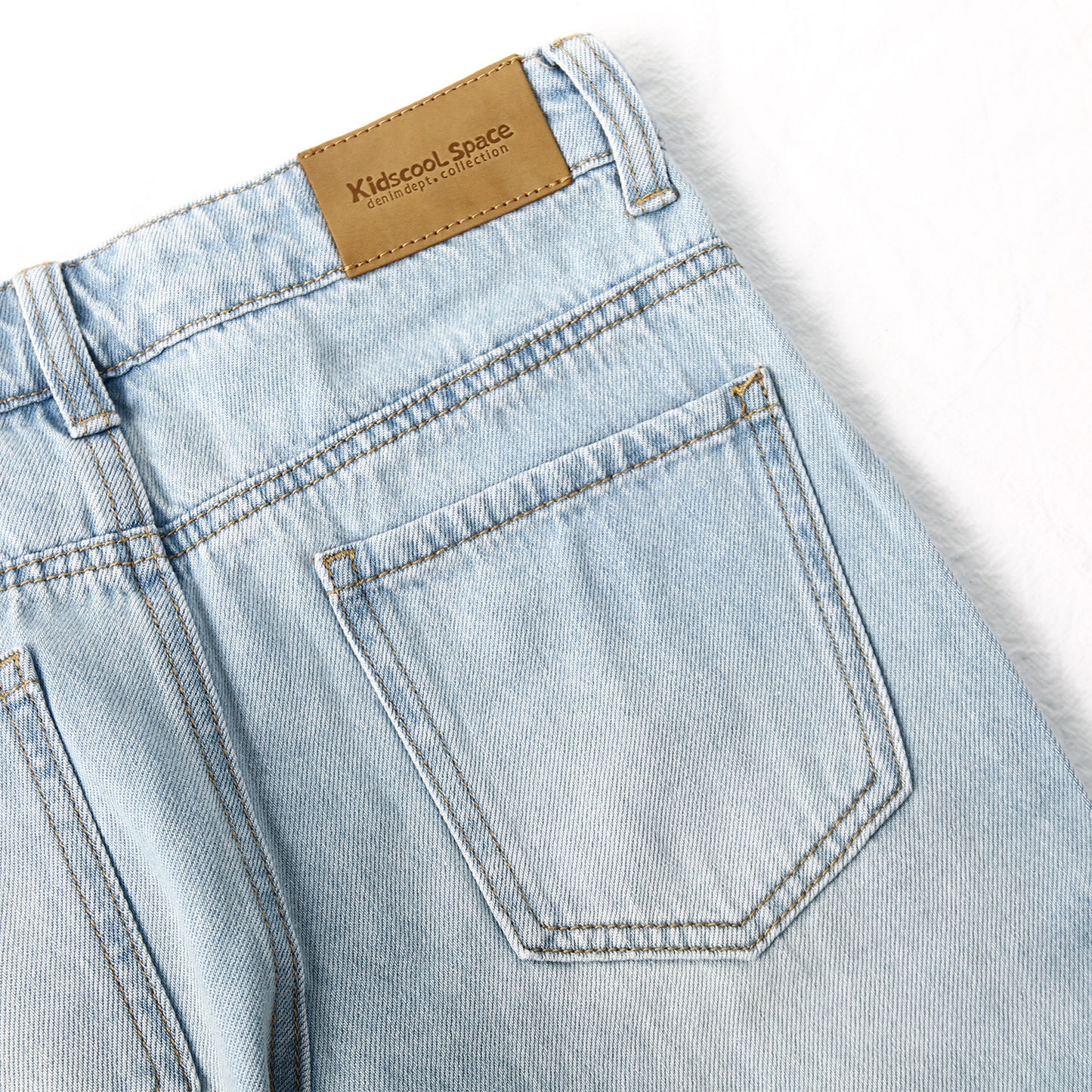 Flare Little Girl Bell Bottom Summer Denim Jeans Pants