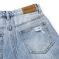 Girls Flare Ripped Wide Leg Soft Jeans