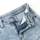 Boys Summer Ripped Soft Elastic Band Half Jean Shorts