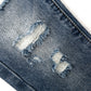 Baby Boys Jeans, Little Boy Elastic Band Inside Ripped Washed Soft Cotton Denim Pants