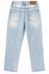 Baby Boys Elastic Band Ripped Washed Soft Cotton Jeans