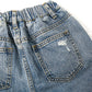 12M-13T Girls Slim Fit Pull On Jeans,Ribbed Waistband Stretch Denim Pants