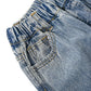 12M-13T Girls Slim Fit Pull On Jeans,Ribbed Waistband Stretch Denim Pants