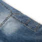 Girls' Wide-Leg Jeans, Elastic Band Inside Big Patchwork Flared Denim Pants