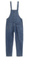 Girls Denim Bib Overalls,Adjustable Straps Fake Slant Side Pockets Jean Dungarees Pants