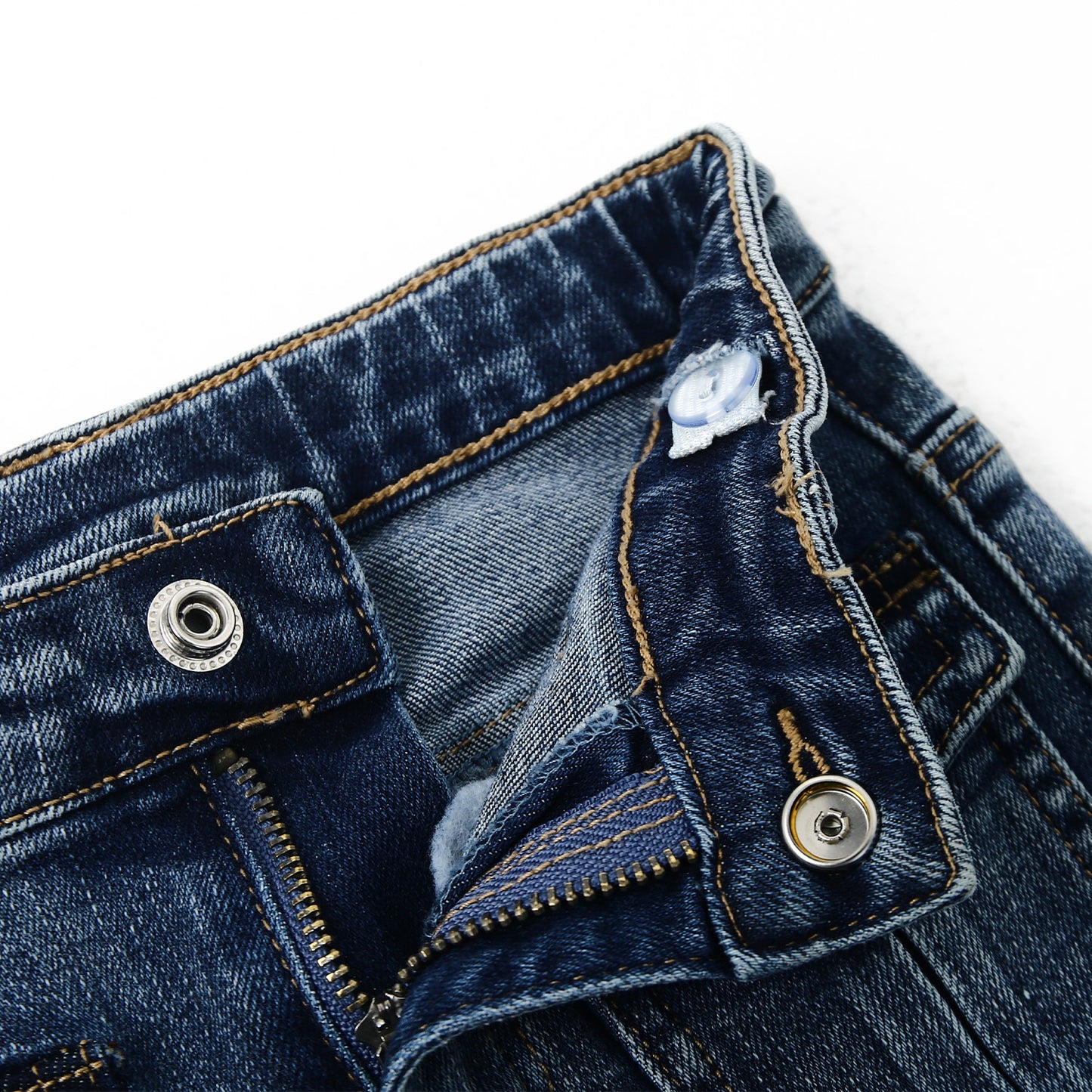 Little Girls Jeans, 12M-13T Wide Size Range Wide-leg Flared Stretchy Denim Pants
