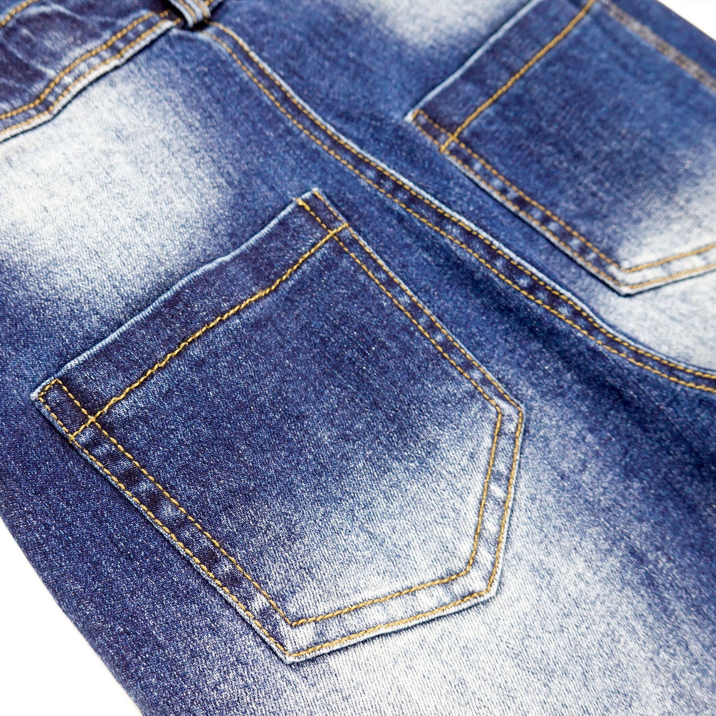 Girls Denim Overalls,Wide Leg Accordion Deep Heel Pockets Cargo Jeans Dungarees