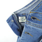 Girls Denim Overalls,Wide Leg Accordion Deep Heel Pockets Cargo Jeans Dungarees