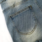 Little Girls Denim Shortalls, Stone Washed Soft Jeans Summer Shortalls