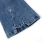 Girls Ribbed Waist Flared Denim Pants, 18M-14T Wide Age Ranges Bell-bottom Stretchy Slim Jeans