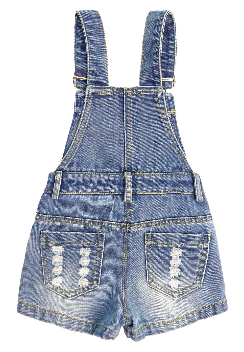 Baby Girls Denim Shorts, Toddler Little Boys Soft Jeans Summer Shortalls