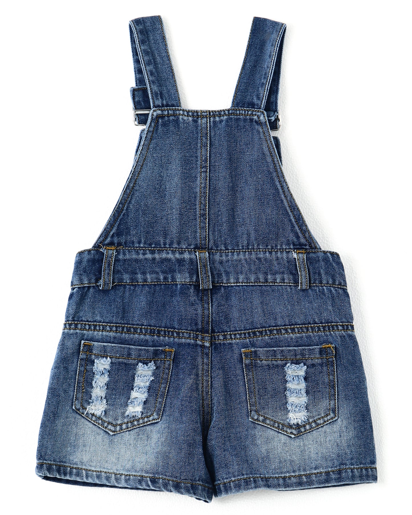 Baby Girls Denim Shorts, Toddler Little Boys Soft Jeans Summer Shortalls