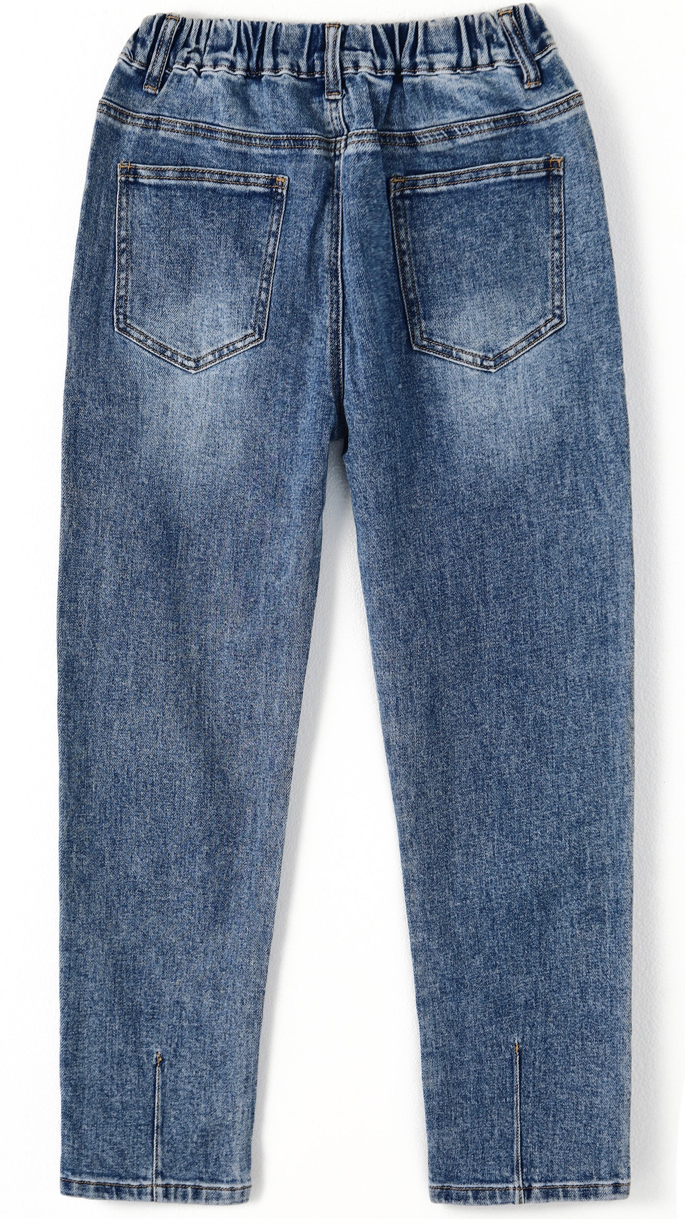Big Girls Jeans, 5-14T Simple Design Boys Ribbed Waist Denim Pants