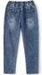 Big Girls Jeans, 5-14T Simple Design Boys Ribbed Waist Denim Pants