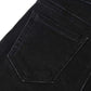 12M-5T Baby Little Girls Flared Jeans, Raw Edge Hem Stretchy Denim Pants