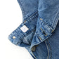 6-13T Girls’ Denim Cargo Overalls, Wide Leg Jean Dungarees